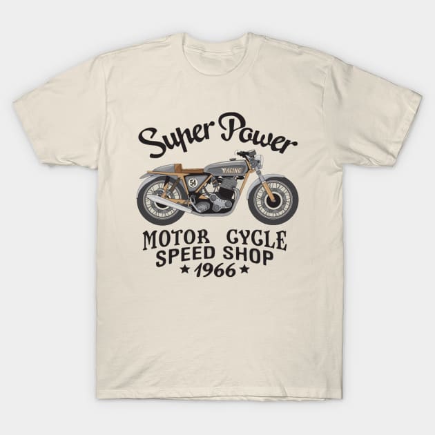 Motor super power T-Shirt by FunnyHedgehog